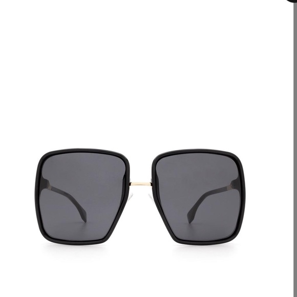 NWT Authentic Fendi Oversized Square Sunglasses Black - Picture 5 of 12
